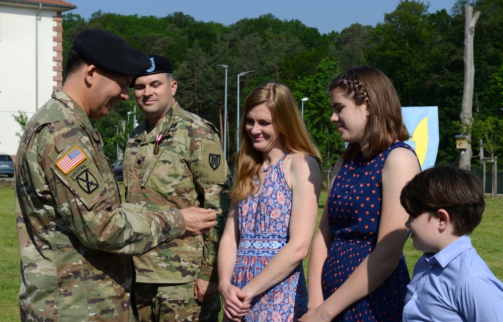 21st Special Troops Battalion Change of Command Ceremony