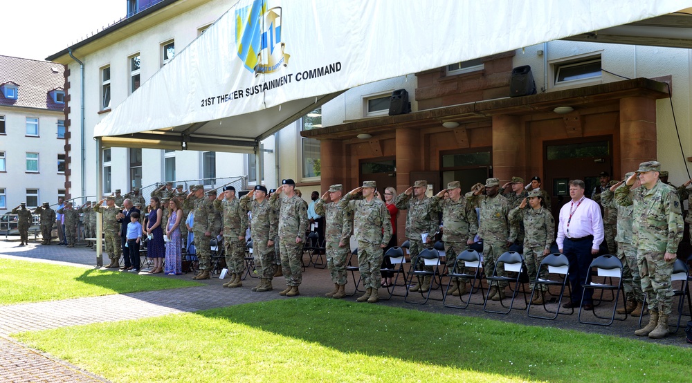 21st Special Troops Battalion Change of Command Ceremony