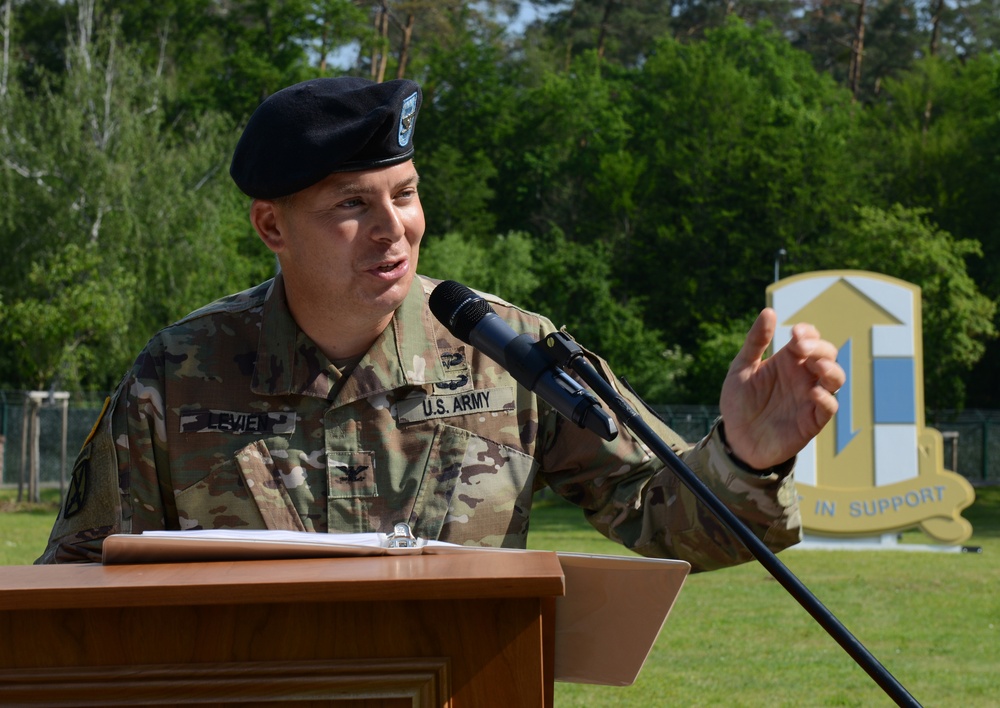 21st Special Troops Battalion Change of Command Ceremony