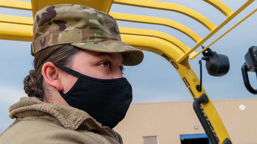 U.S. Air Force Senior Airman Destiny Zuniga, 182nd Logistics Readiness Squadron, Dec. 6, 2021