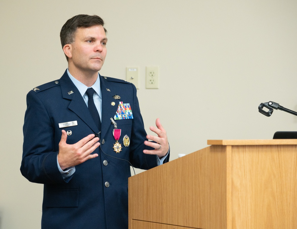 Col. Faggard retirement ceremony