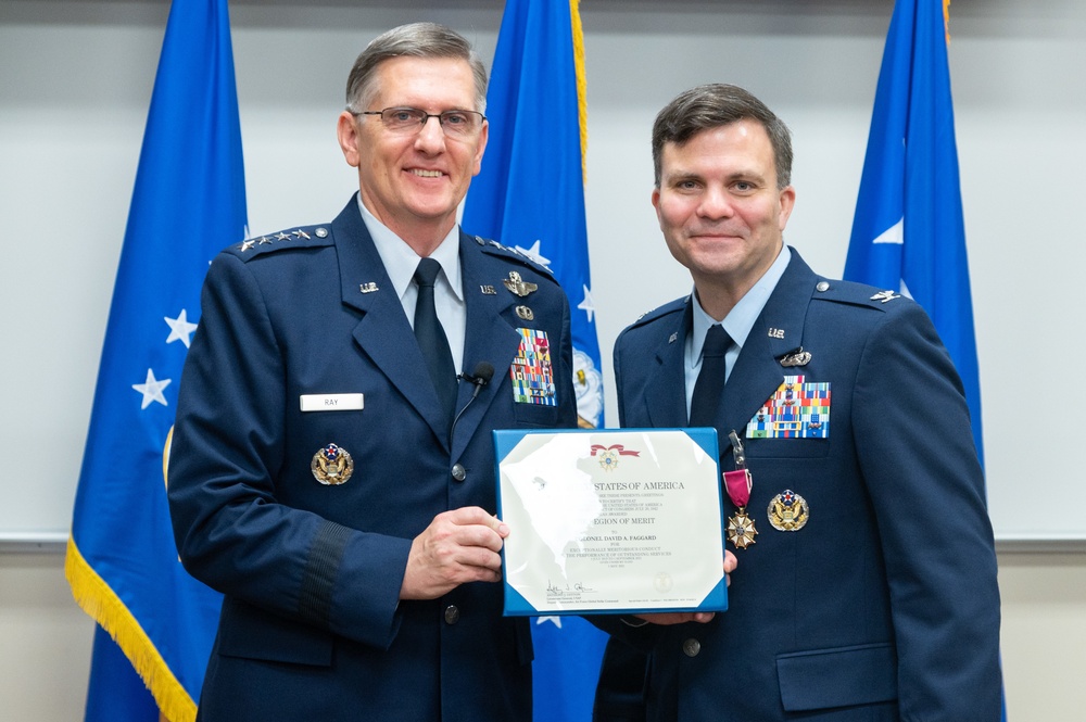 Col. Faggard retirement ceremony