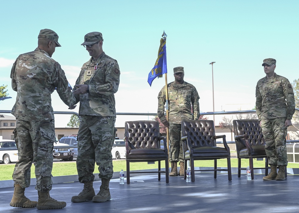 377th FSS Change of Command Ceremony