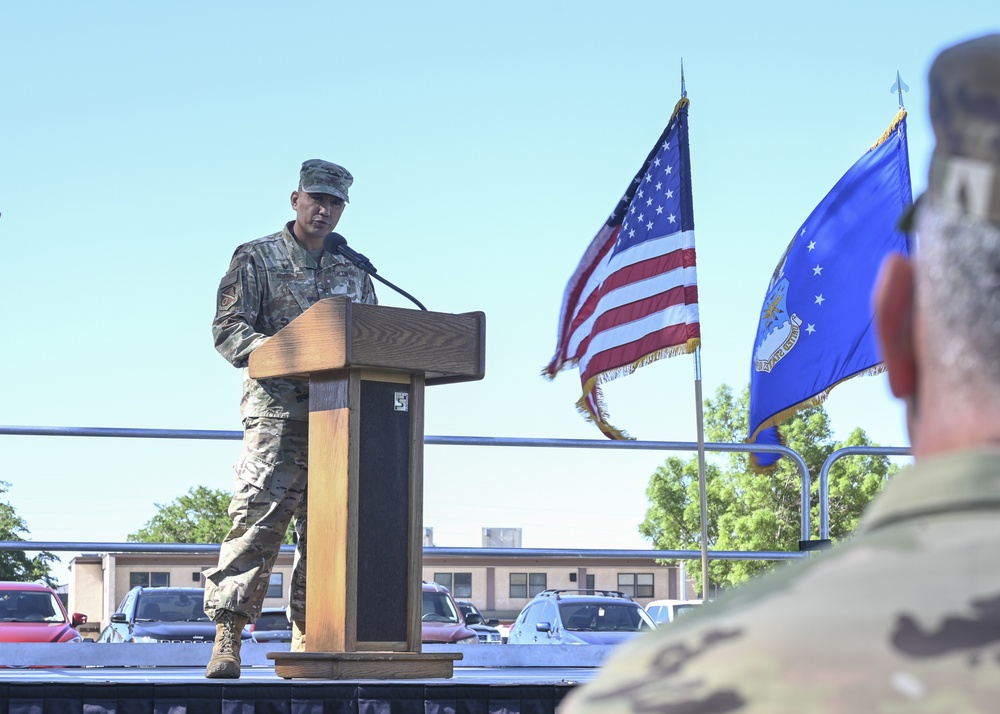 377th FSS Change of Command Ceremony