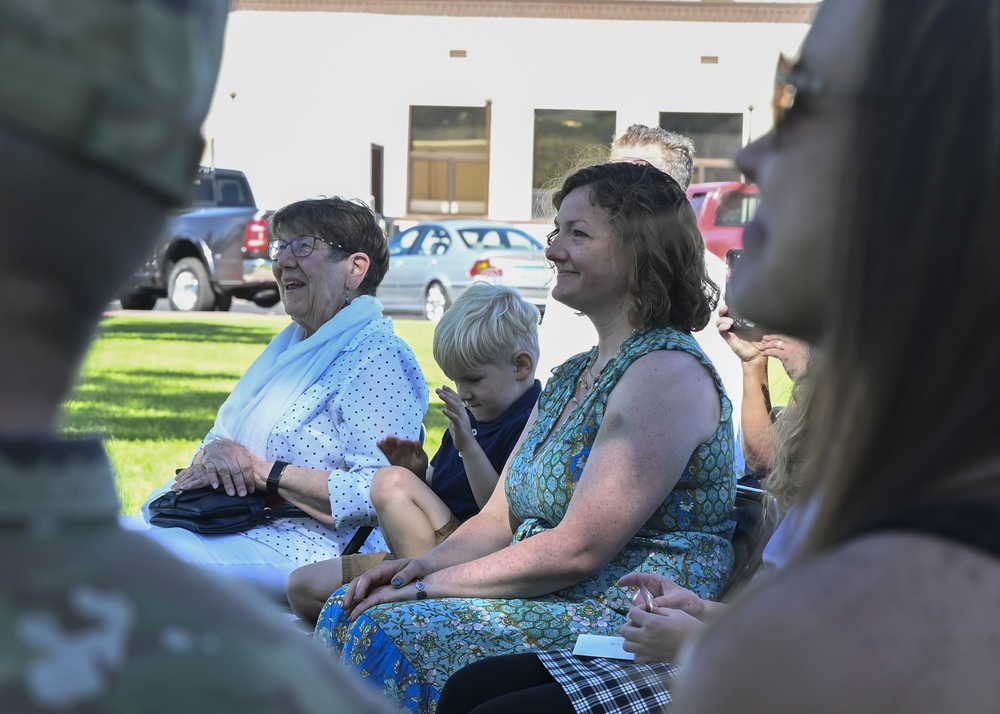 377th FSS Change of Command Ceremony