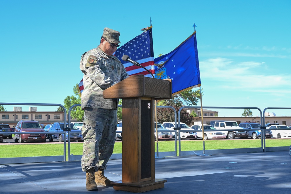 377th FSS Change of Command Ceremony