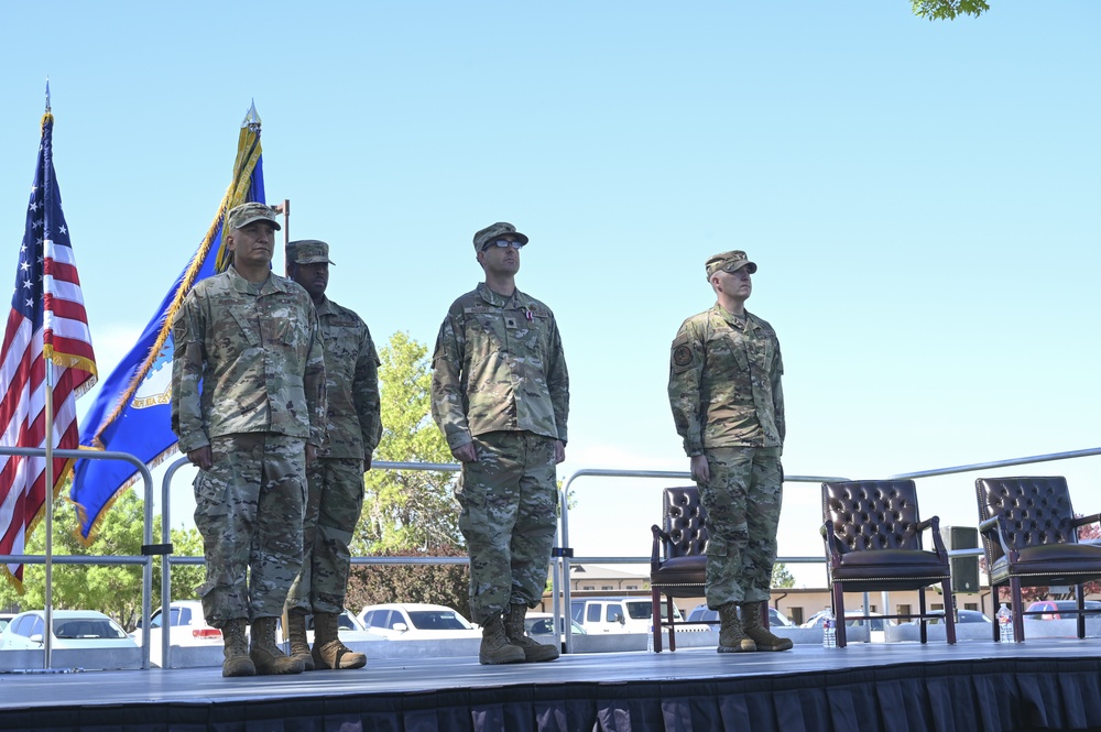 377th FSS Change of Command Ceremony