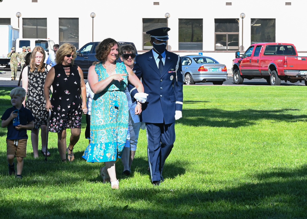 377th FSS Change of Command Ceremony