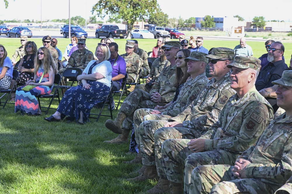 377th FSS Change of Command Ceremony