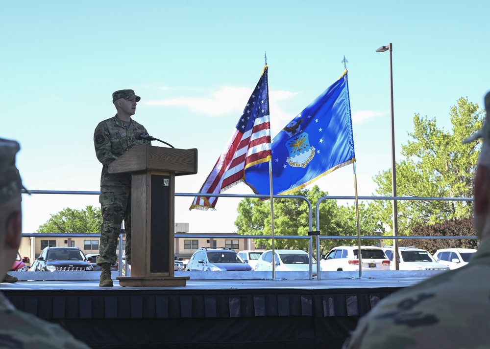 377th FSS Change of Command Ceremony