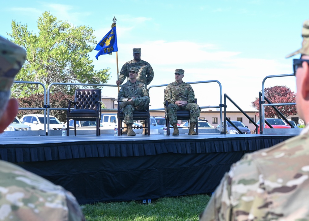 377th FSS Change of Command Ceremony