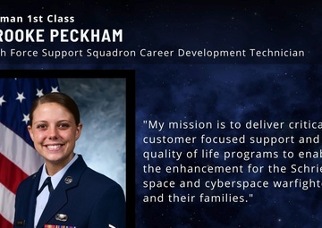 Wingman, Leader, Warrior – Airman 1st Class Peckham