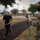 Future Airmen work out with Military Training Instructors