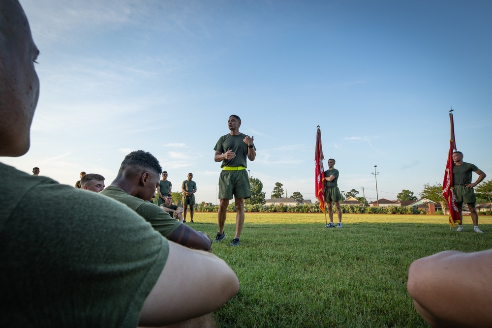 The Marines Keep Runnin' Runnin', and Runnin' Runnin'