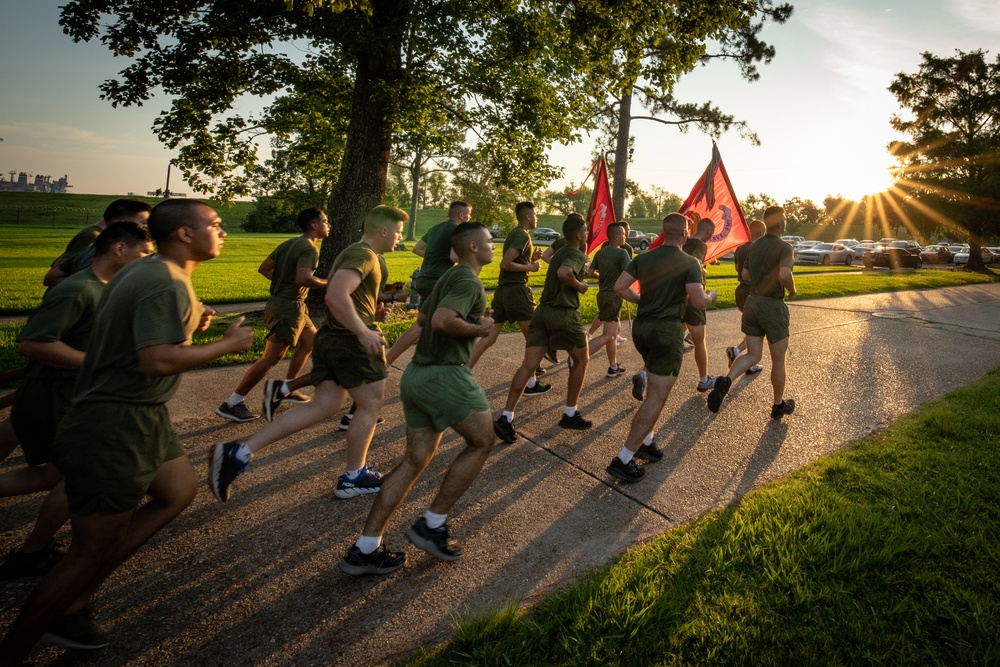 The Marines Keep Runnin' Runnin', and Runnin' Runnin'