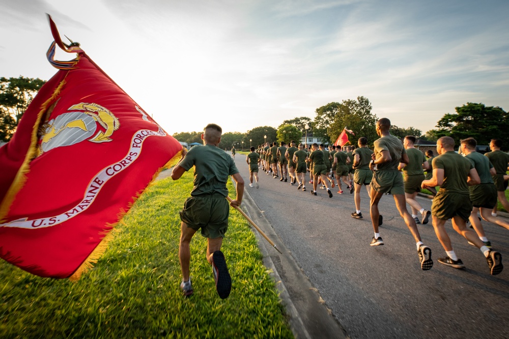 The Marines Keep Runnin' Runnin', and Runnin' Runnin'