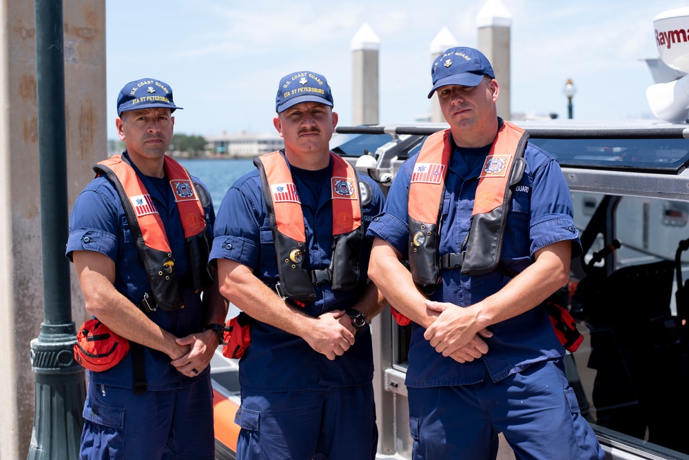 Coast Guard Patrols Tampa Bay to Safeguard Boating Public