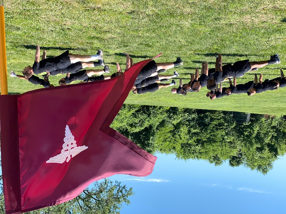 Munson Soldiers Train PT