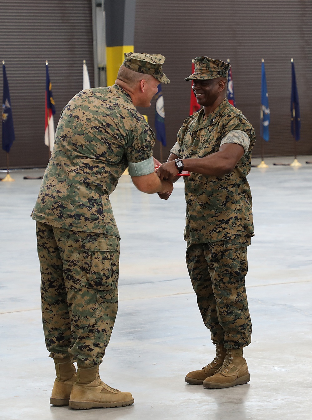 DVIDS - News - First Change of Command at Marine Force Storage Command