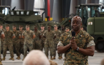 2d Marine Force Storage Battalion Welcomes New Commanding Officer
