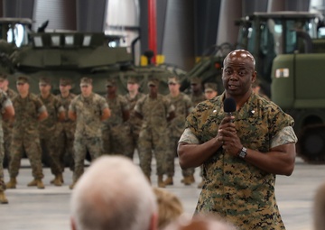 2d Marine Force Storage Battalion Welcomes New Commanding Officer