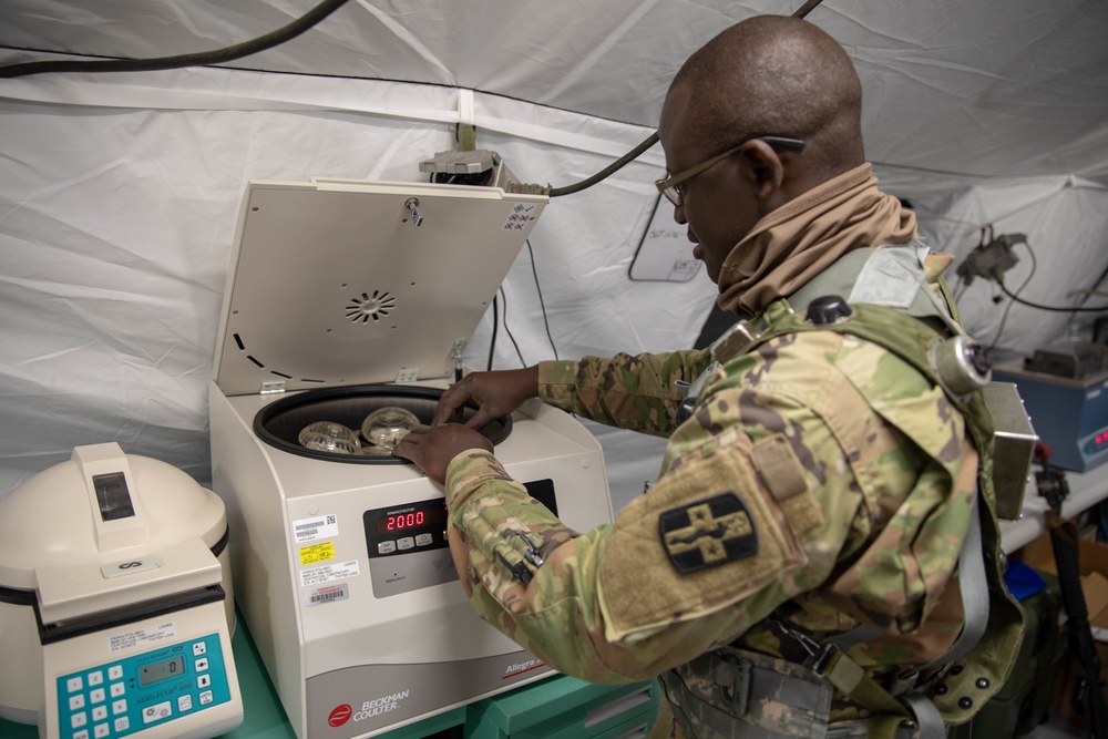 U.S. Army Reserve Soldiers Practice Battlefield Medicine