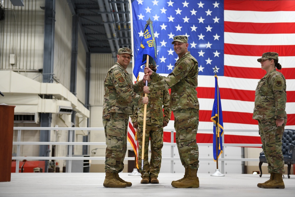 348th Reconnaissance Squadron Change of Command