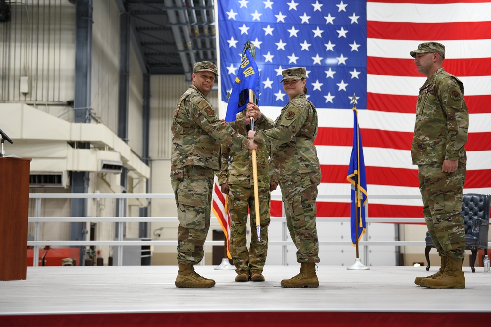 348th Reconnaissance Squadron Change of Command