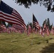 Flags decorate Evergreen Cemetery in George, Iowa