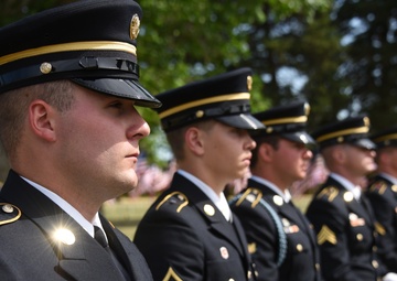 Honor Guard for Army Cpl. Eldert J. Beek