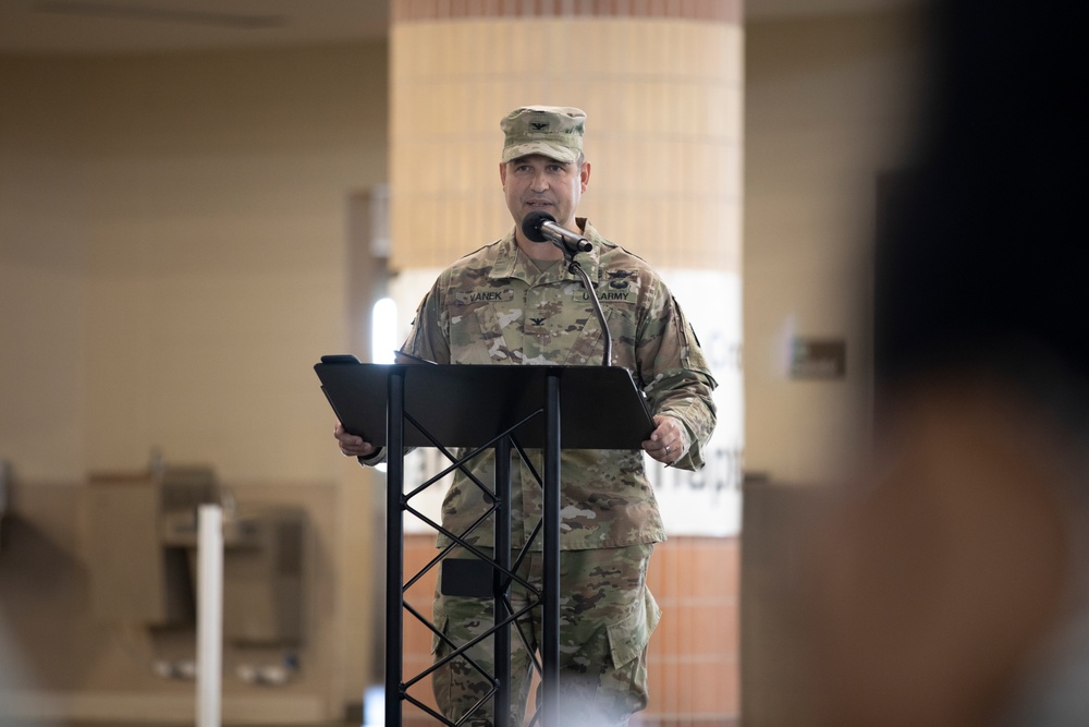 The Marne Air Soldiers of the 3rd Combat Aviation Brigade welcome new commander.