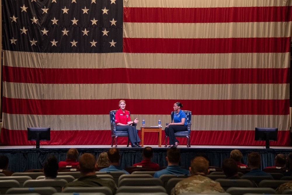 Maj Gen Leavitt addresses GOE