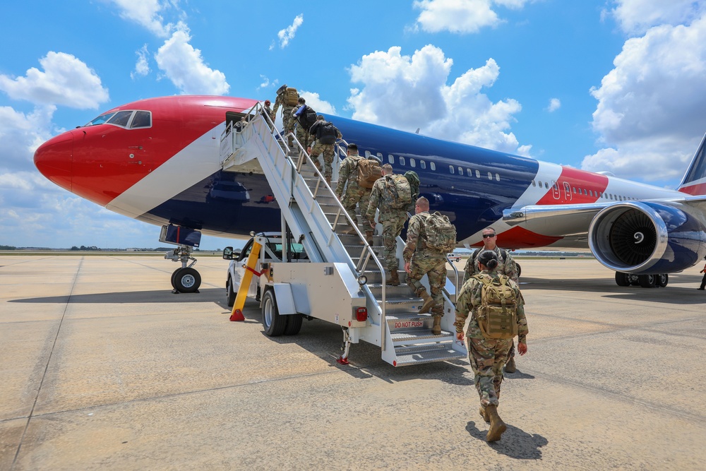 Florida Army National Guard’s 2-54th Security Force Assistance Brigade depart for Tradewinds 2021