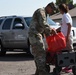 AZNG assists at drive-in and walk-up food food bank