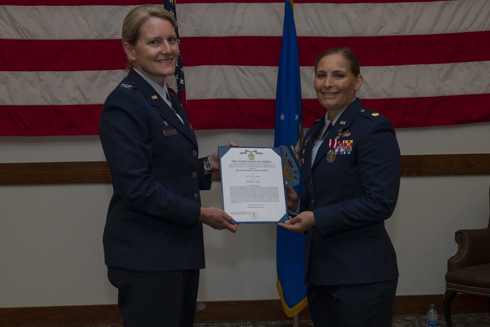 1st Special Operations Comptroller Squadron change of command