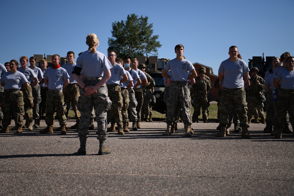 Local Junior ROTC visits F.E. Warren