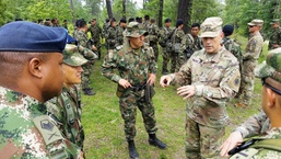 Colombian Army trains at JRTC, conducts Staff Talks with Army South