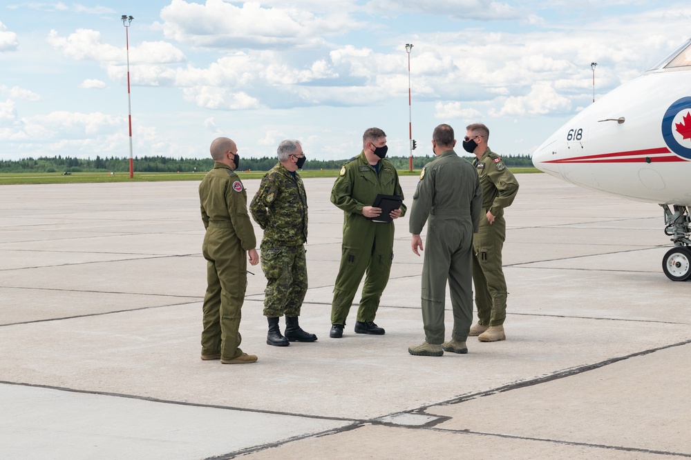 Distinguished Visitors at Cold Lake