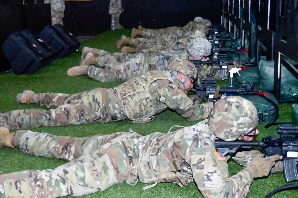 647th Regional Support Group (Forward) Soldiers Conduct Weapons Training