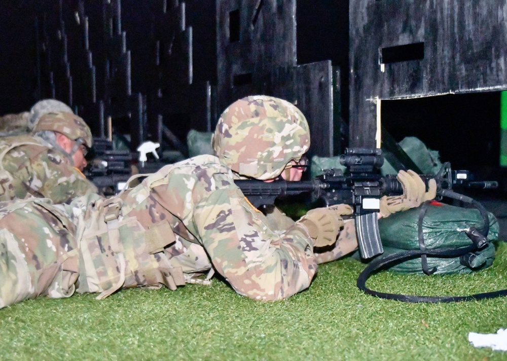 647th Regional Support Group (Forward) Soldiers Conduct Weapons Training