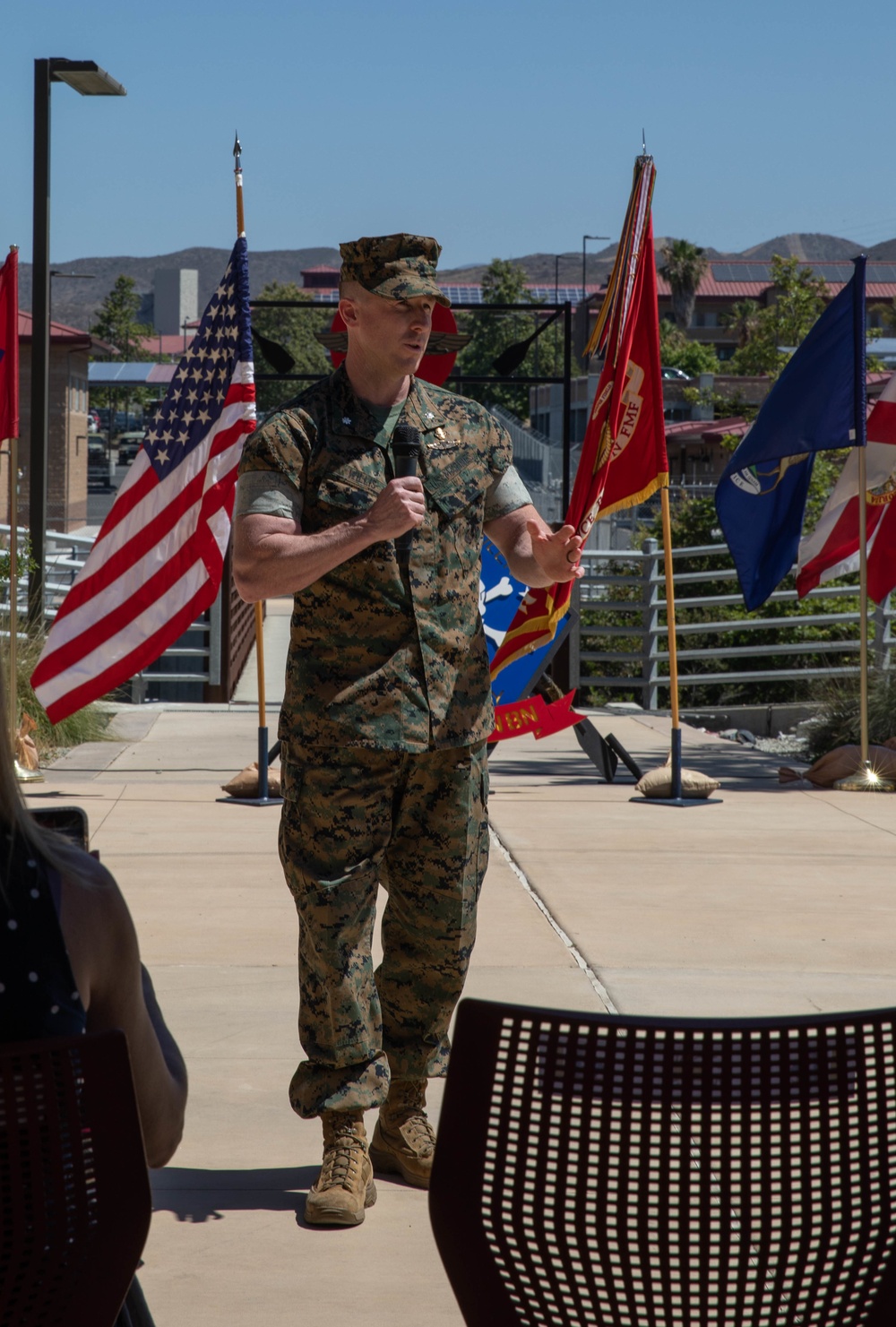 1st Recon Change of Command