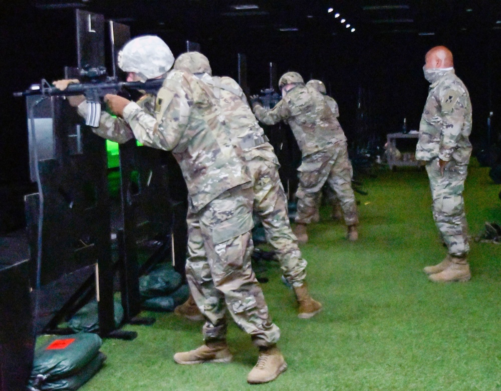 647th Regional Support Group (Forward) Soldiers Conduct Weapons Training