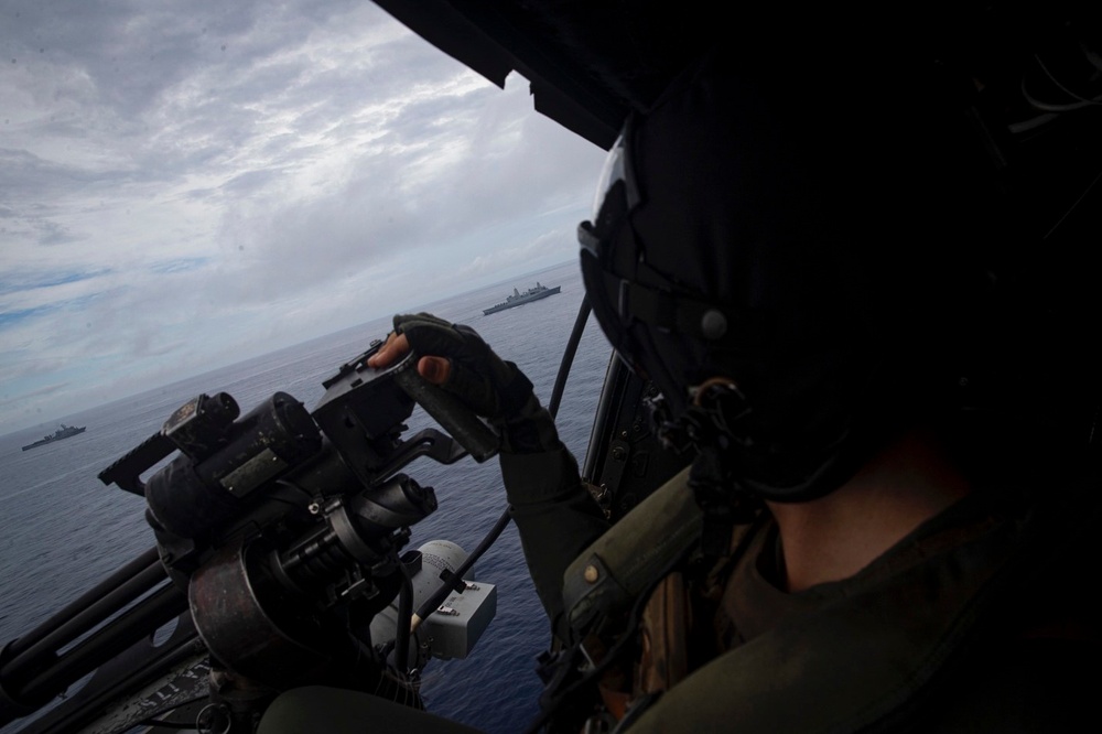 US Marines conduct a Maritime Interdiction Operation training exercise