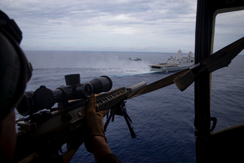 US Marines conduct a Maritime Interdiction Operation training exercise