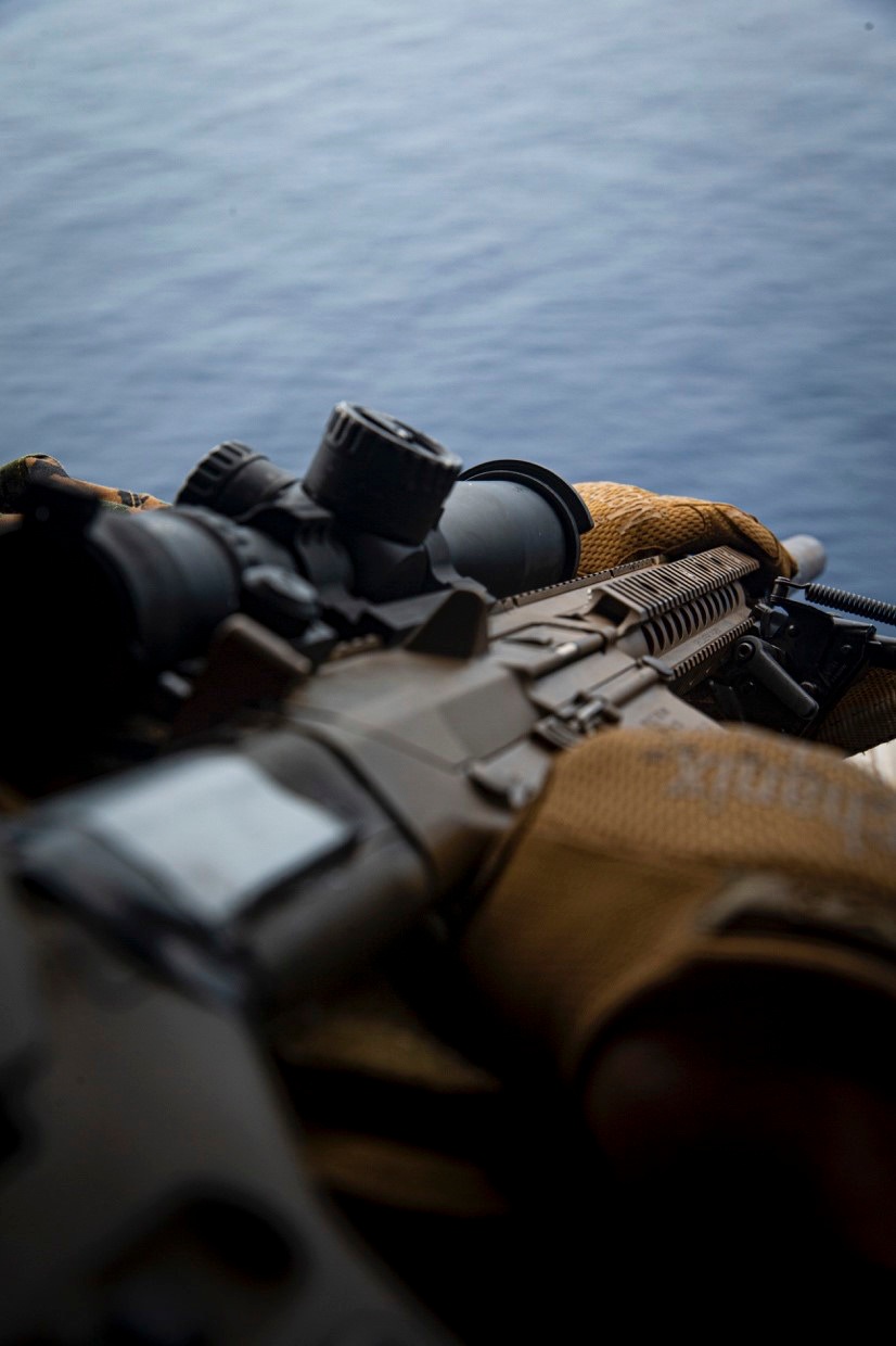 US Marines conduct a Maritime Interdiction Operation training exercise