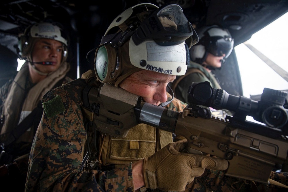 US Marines conduct a Maritime Interdiction Operation training exercise