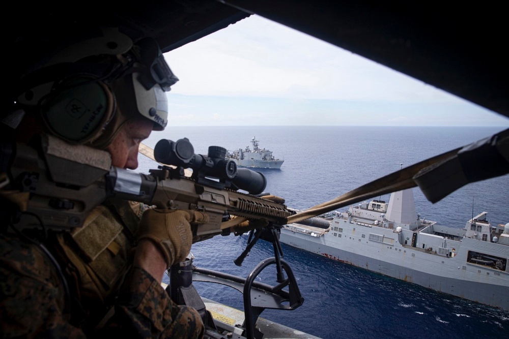 US Marines conduct a Maritime Interdiction Operation training exercise