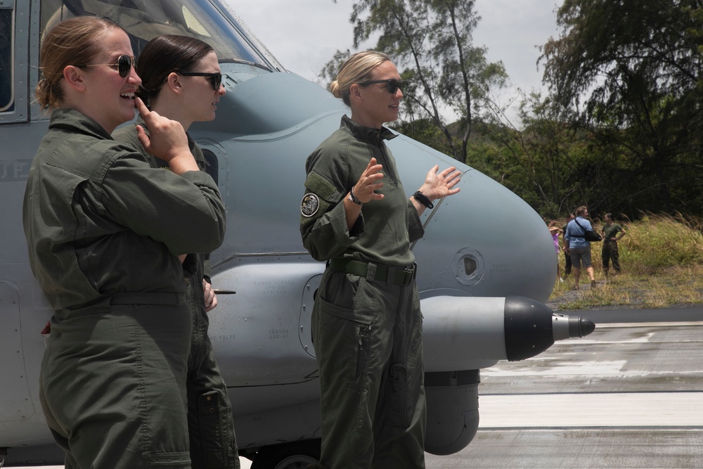 VMM-268 Static Display for All-Girls Group, MCTAB