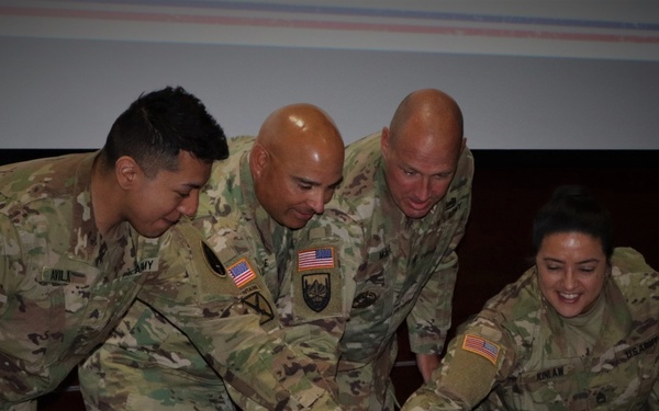 Army heritage ceremony of the 63rd Readiness Division