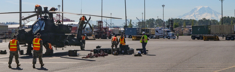 46th Aviation Support Battalion Conducts Port Operations